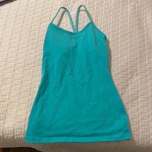 Aquamarine Lululemon tank top. Size 6.